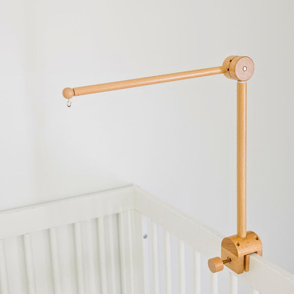 Natural Beechwood Mobile Hanger for Crib – 27 x 14 inches