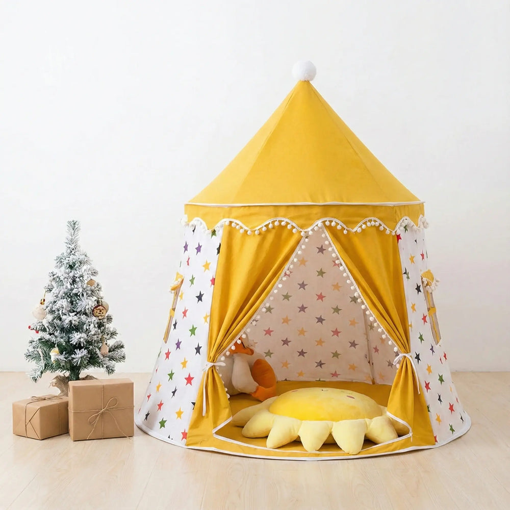 kids play tent Cozy Kids Play Tent | Indoor Canvas Teepee Tent | Perfect for Playroom or  Nursery