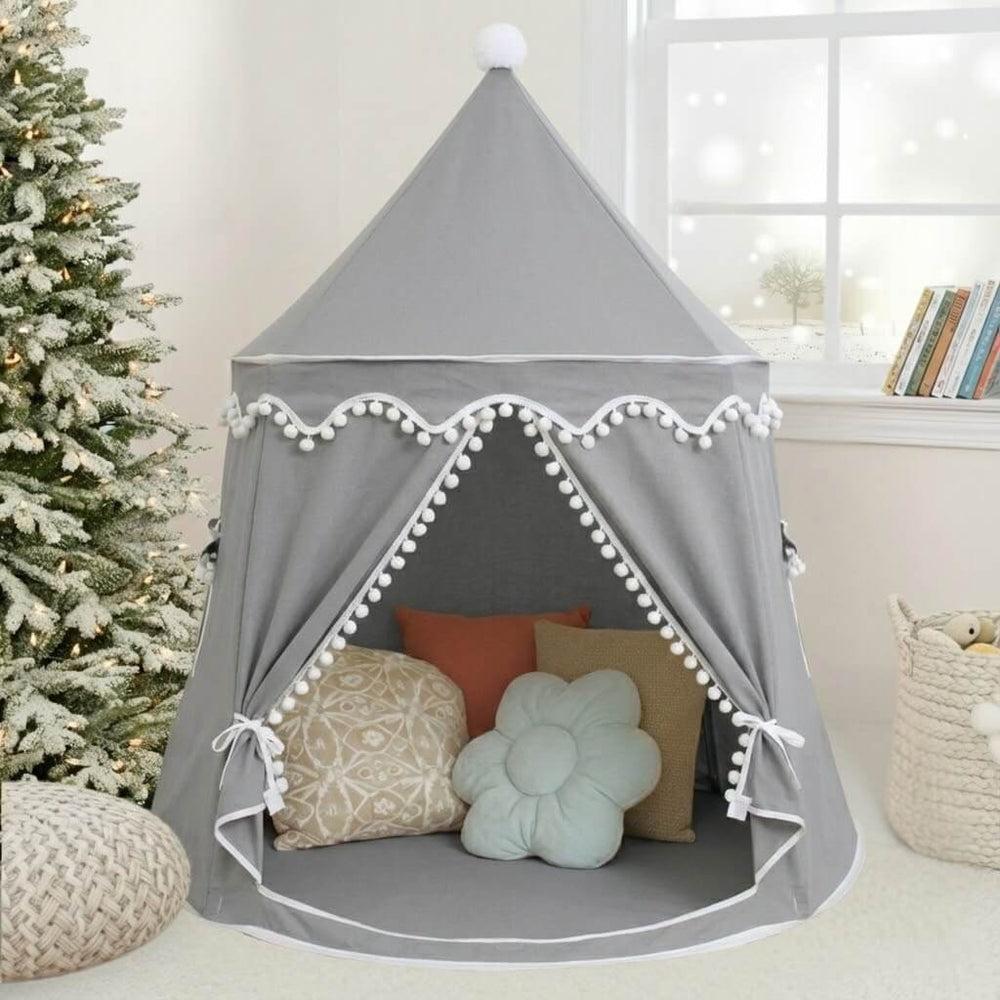 kids play tent Cozy Kids Play Tent | Indoor Canvas Teepee Tent | Perfect for Playroom or  Nursery