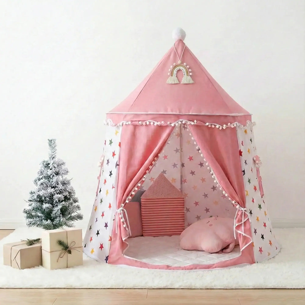 cozy house tent Cozy Kids Play Tent | Indoor Canvas Teepee Tent | Perfect for Playroom or  Nursery